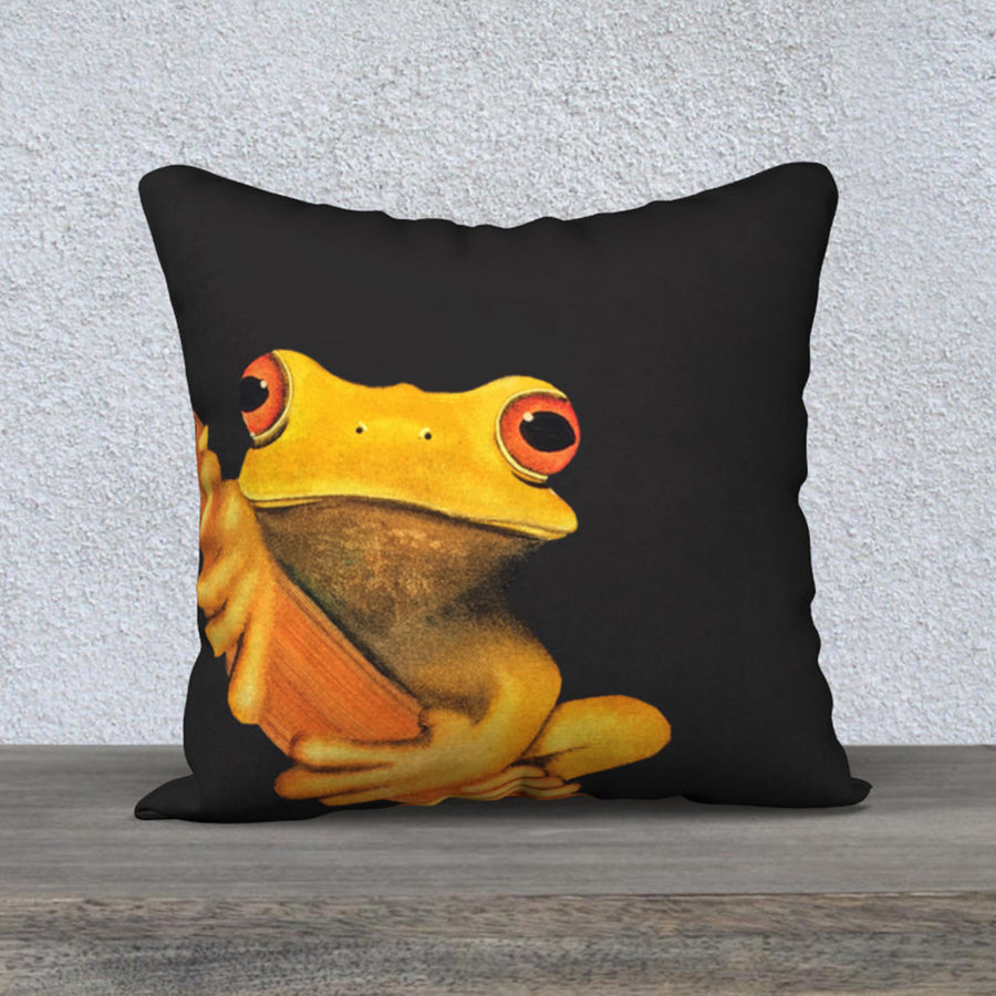 Yellow Treefrog Pillow