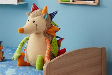 Patchwork Hedgehog Plush Toy
