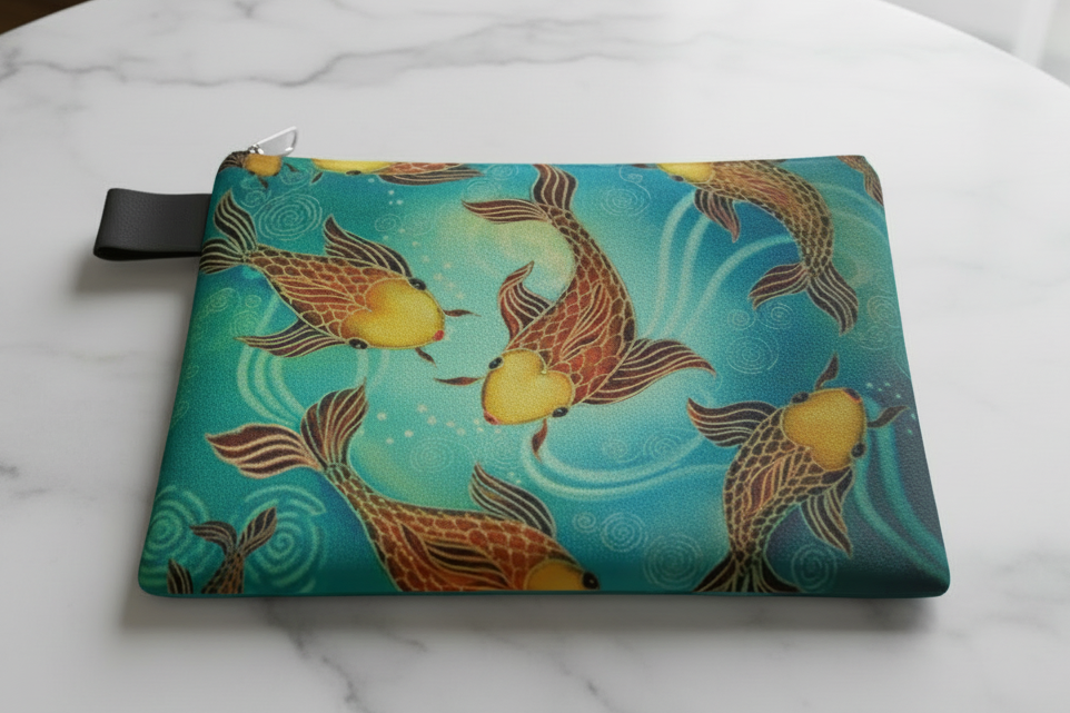 Koi Chandelier Zipper Carry All Bag