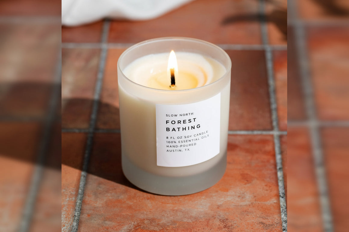 Forest Bathing - Signature Candle (Fir + Pine + Patchouli)