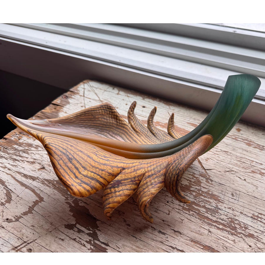 Small Arbor Leaf Sculpture-Unsigned Gartner Blade