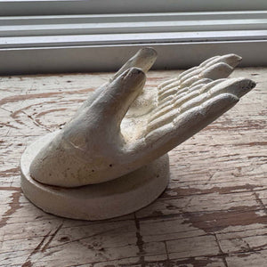 White Cast Iron Display Hands