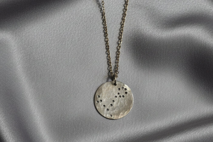Handcrafted Pisces Constellation Necklace