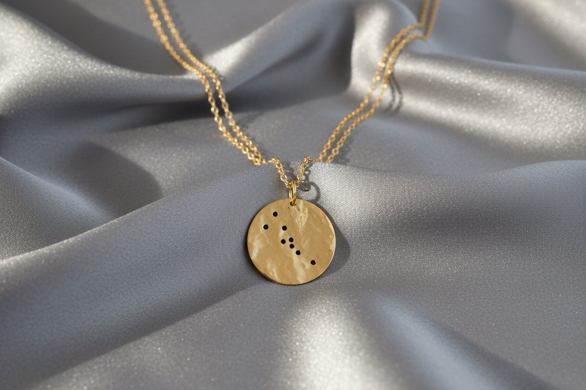 Handcrafted Taurus Constellation Necklace