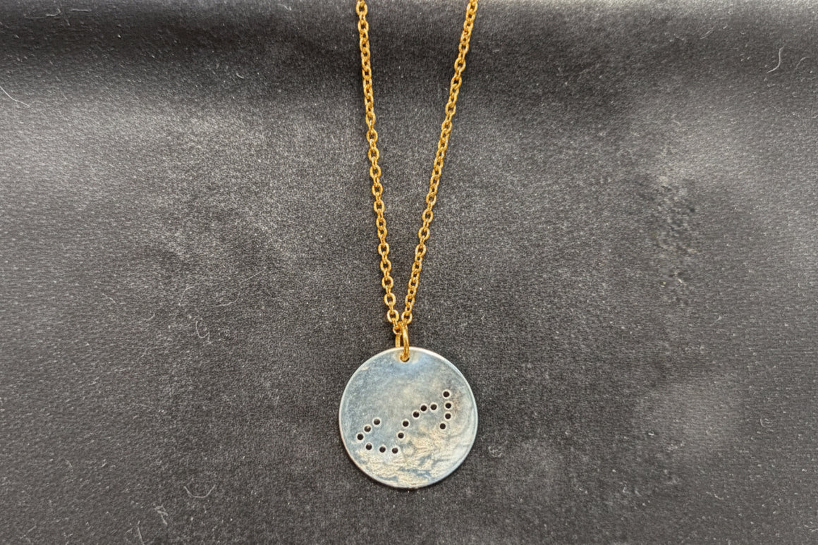 Handcrafted Scorpio Constellation Necklace
