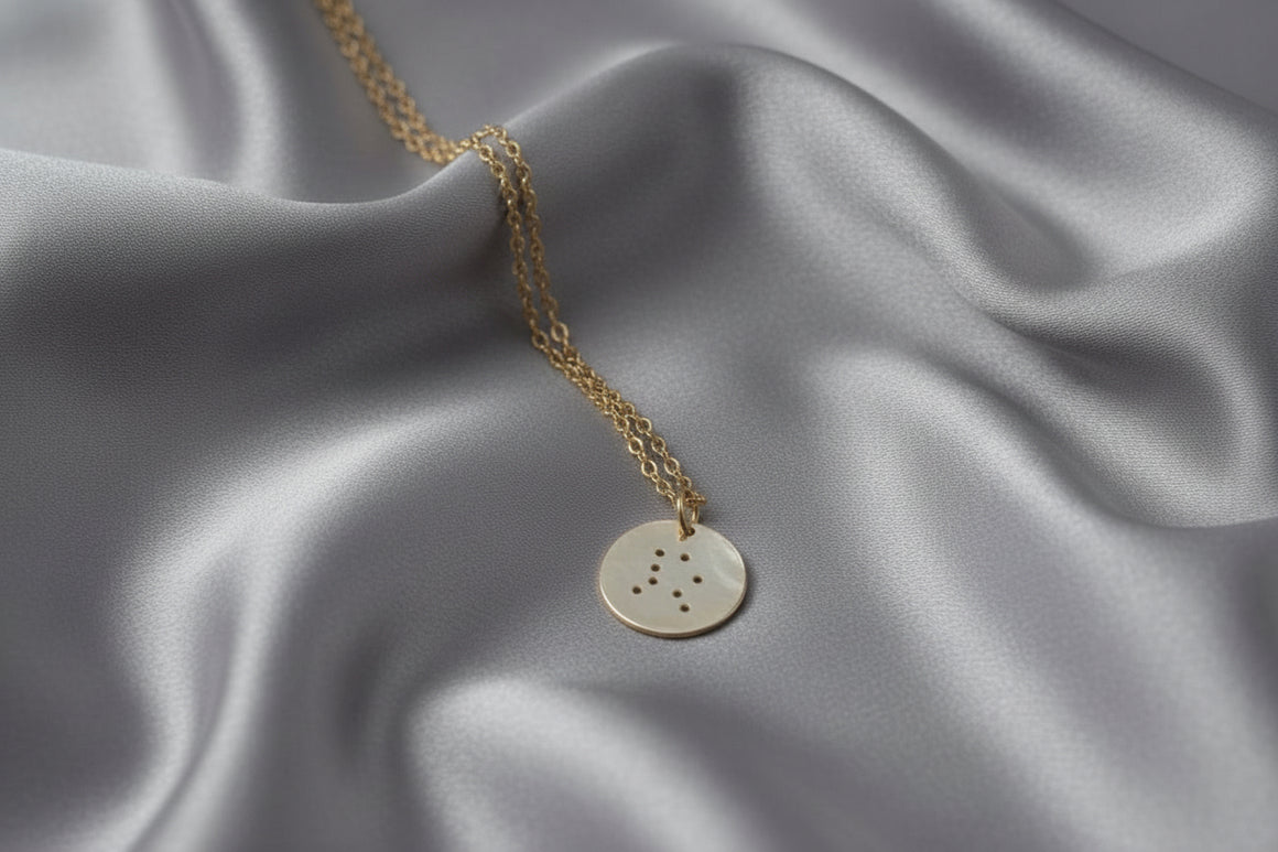 Handcrafted Libra Constellation Necklace