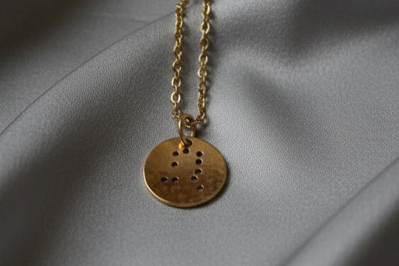 Handcrafted Gemini Constellation Necklace