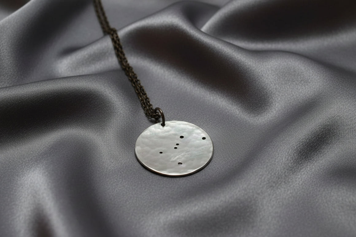 Handcrafted Cancer Constellation Necklace