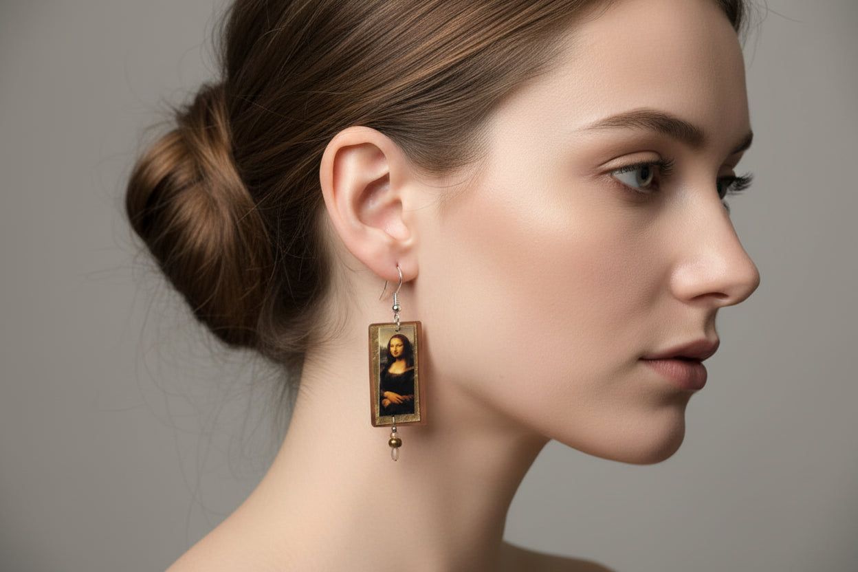 Giclee Earrings by Steve McGovney