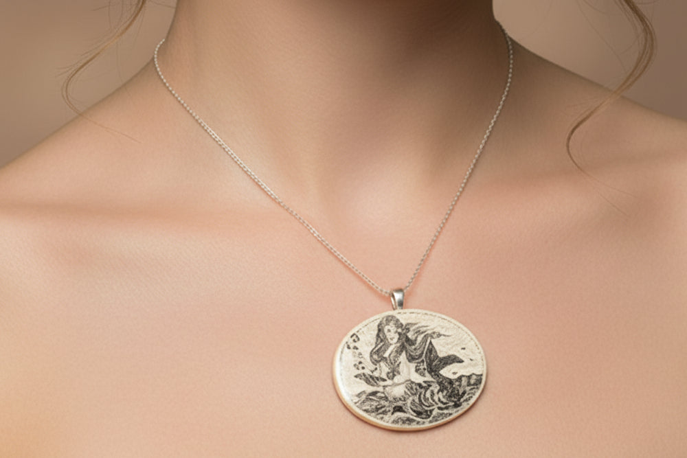 "Music of the Sea" Mermaid Pin or Necklace by Tree of Life