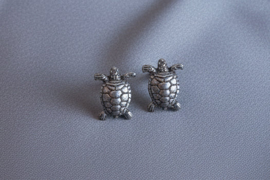 Pewter Turtle Posts by Danforth Pewter
