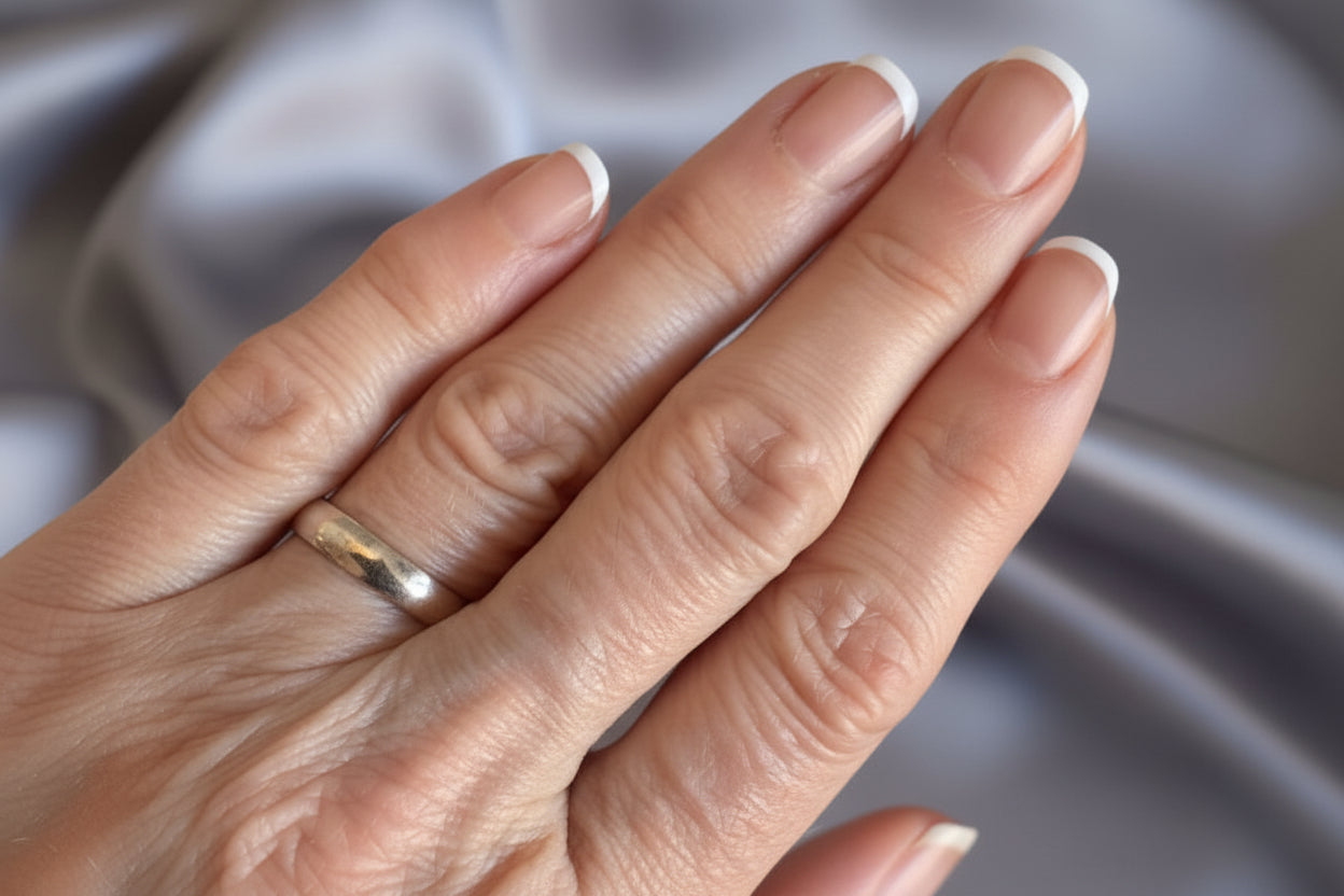 Polished 4mm Width Sterling Silver Band