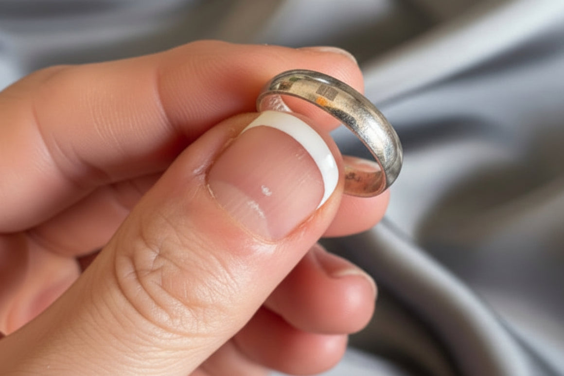 Polished 4mm Width Sterling Silver Band