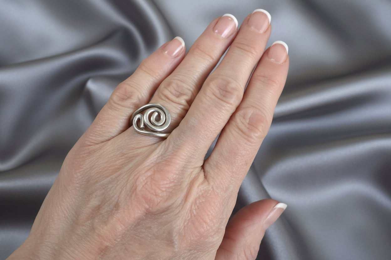 4 mm Sterling Silver Ring by Reflections in Silver