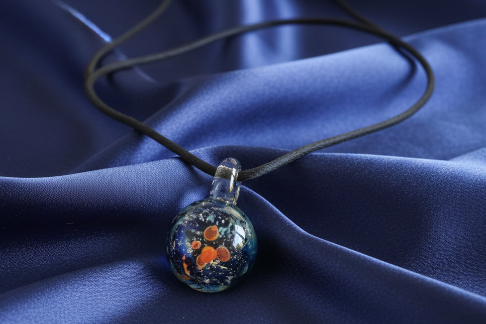 Universe Glass Necklace by Mark Hamilton
