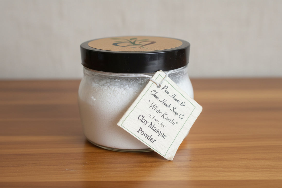 Pure Hearts and Clean Hands "White Kaolin" Clay Masque Powder