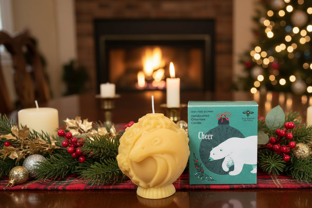 Holiday Ornament Candle by Big Dipper Wax Works