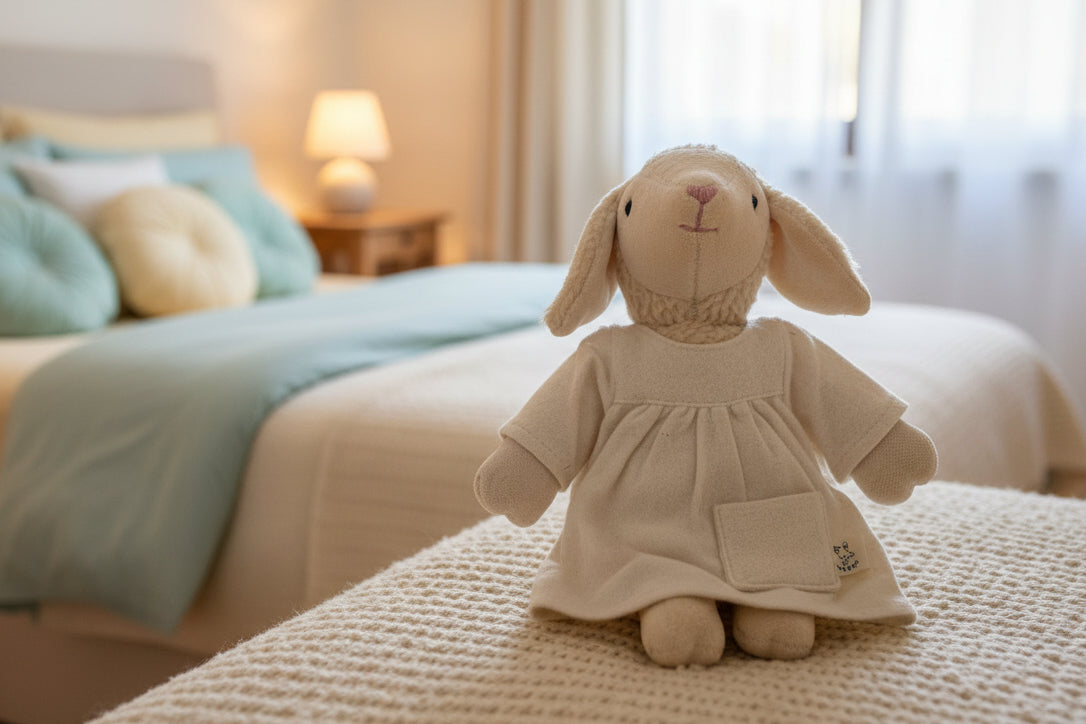 Senger Tierpuppen Collectible Little Lamb Made in Germany