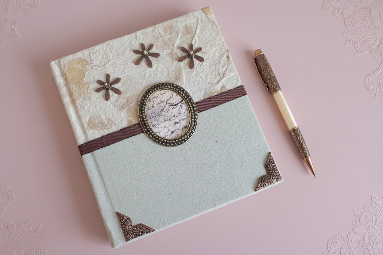 Jill Schwartz Elements Vintage Hand Made Journal