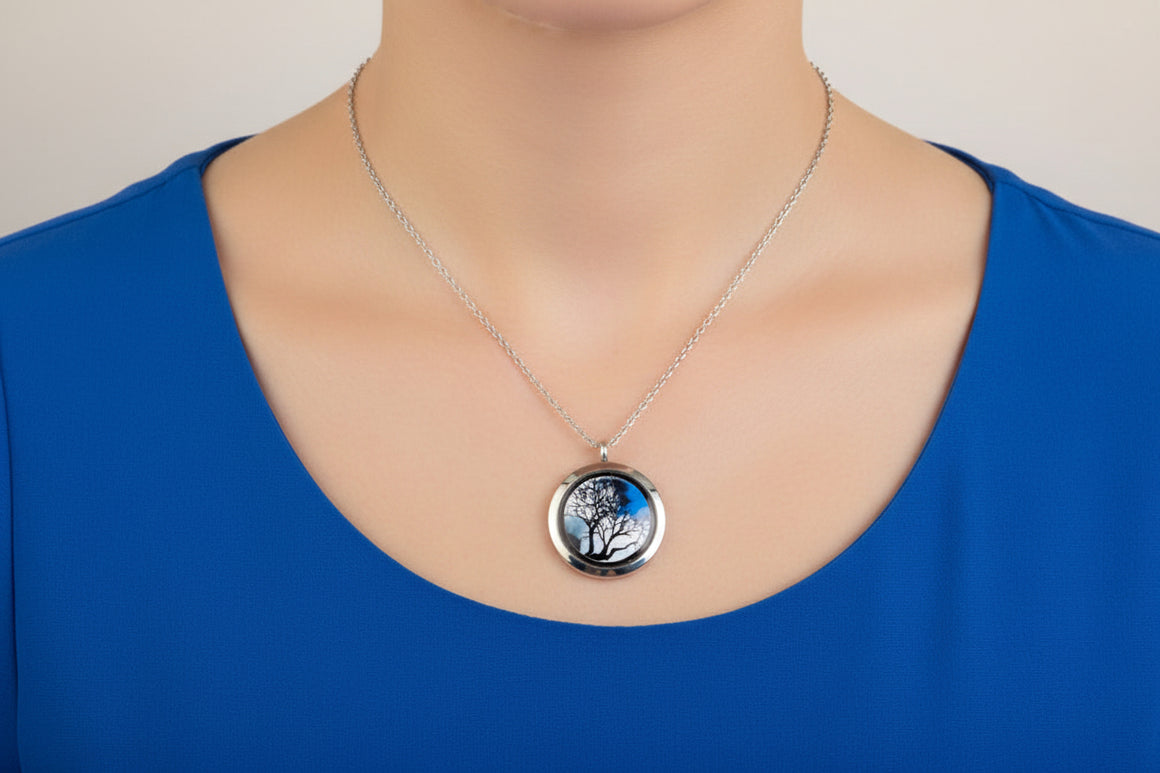 Treetops 24" Chandelier Necklace by Jamie Barthel