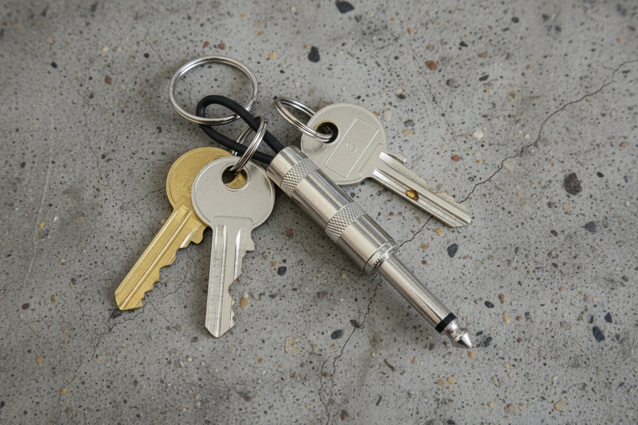 Electric Guitar Amp Keychain