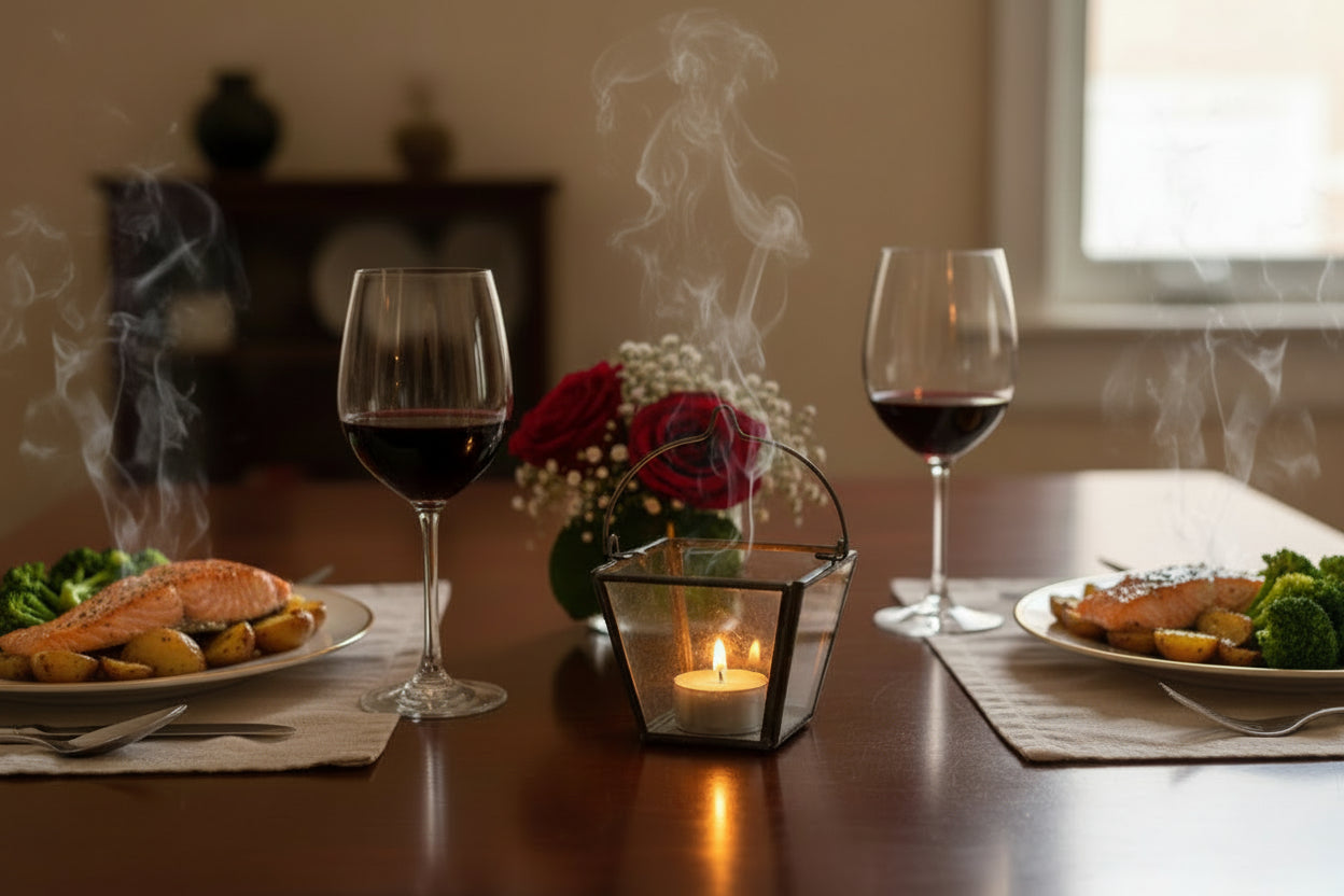 Metal and Glass Votive Holder/Hanger