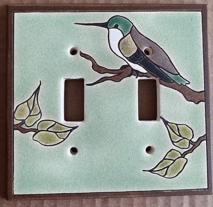 Hummingbird Switch Plate