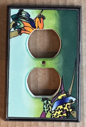 Rainforest Frogs Switch Plate