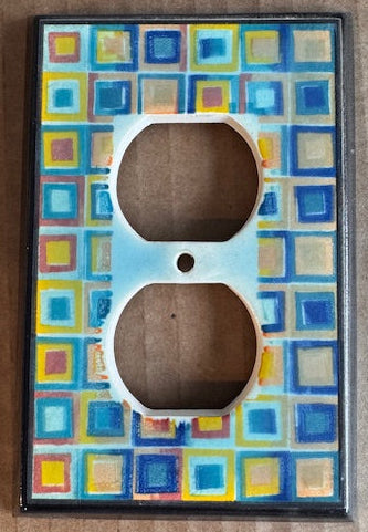 Art Glass Switch Plate