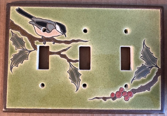 Chickadee Switch Plate