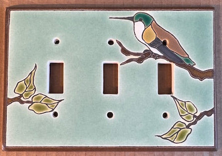 Hummingbird Switch Plate