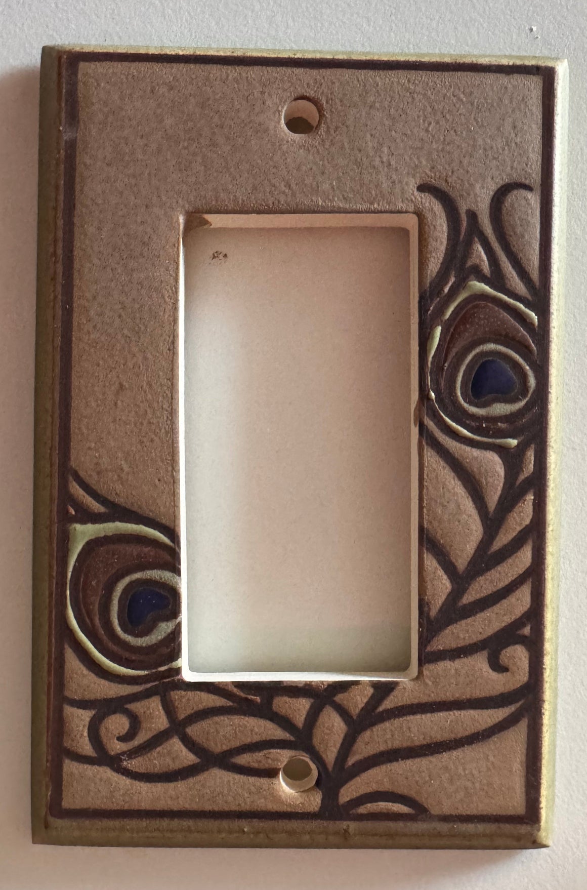 Feathers Switch Plate