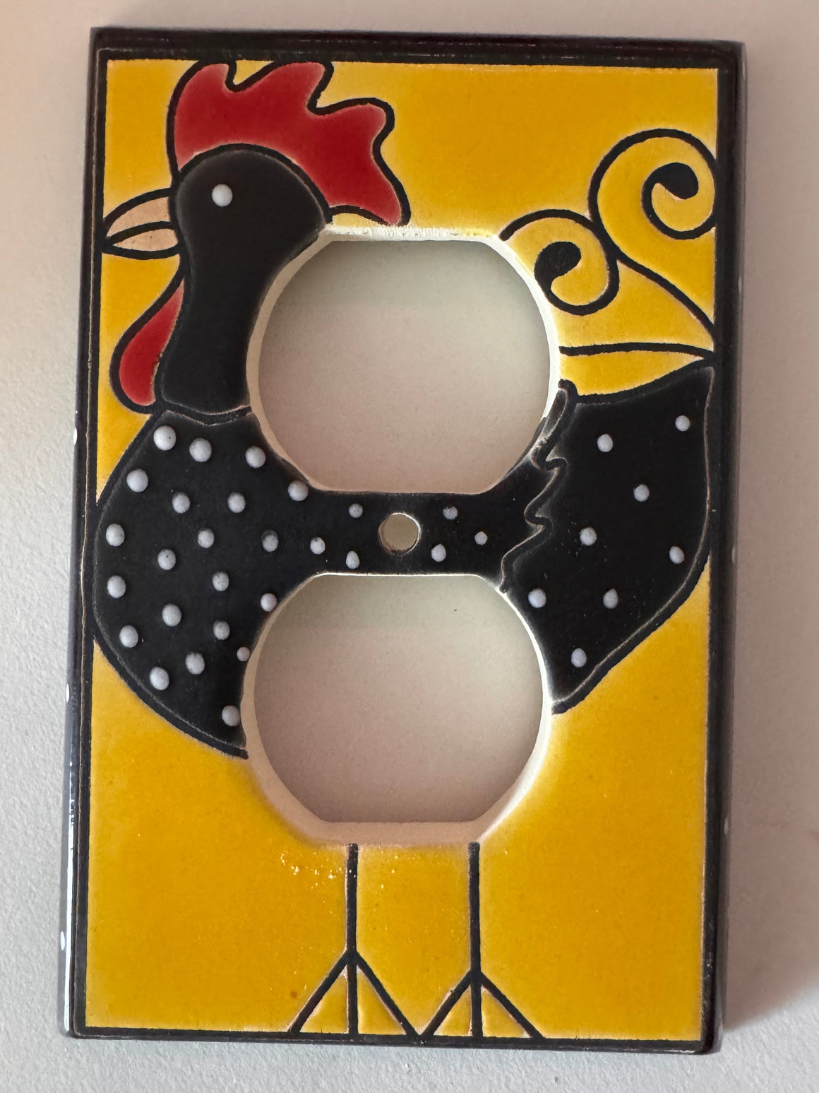 Funky Chicken Switch Plate