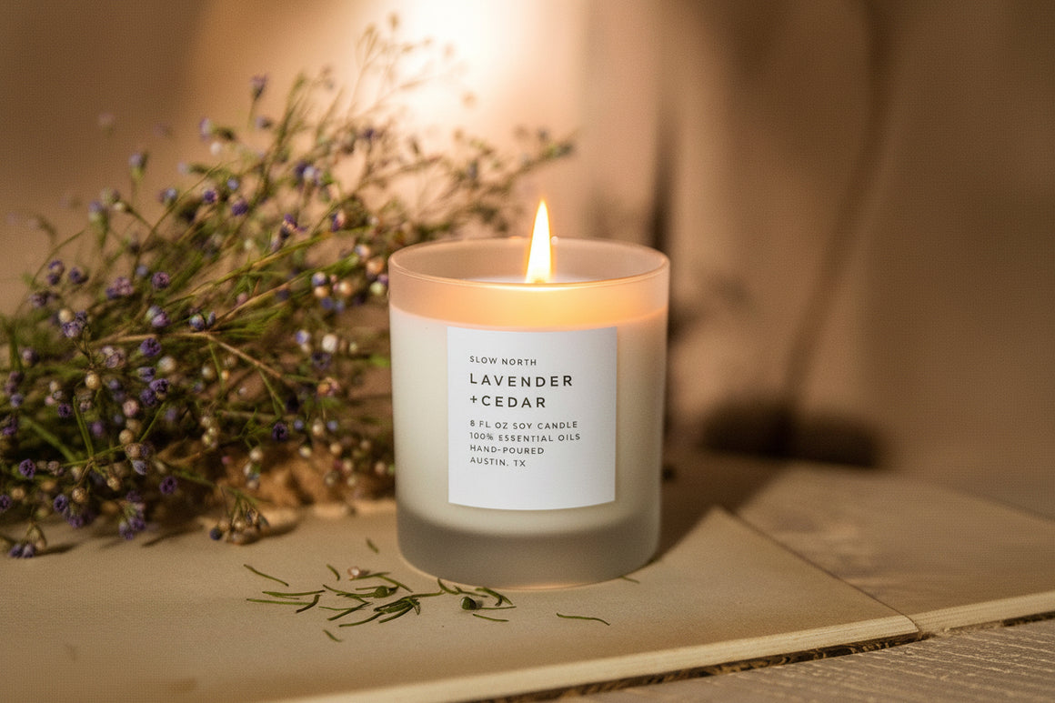 Lavender + Cedar - Signature Candle