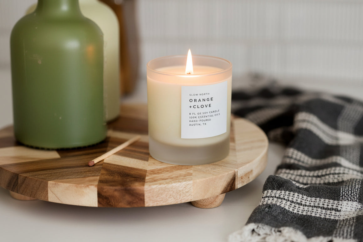Orange + Clove - Signature Soy Candle
