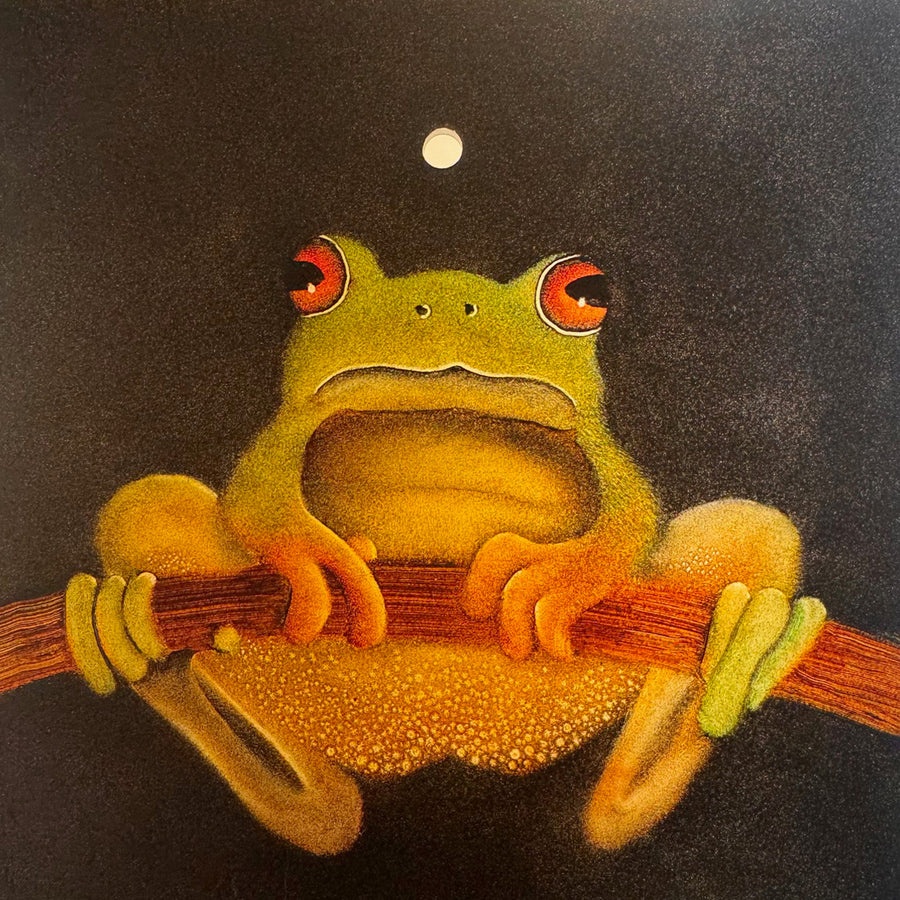 Tree Frog 6" x 6" Window Hanging