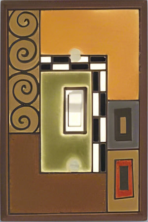 Klimt Switch Plate