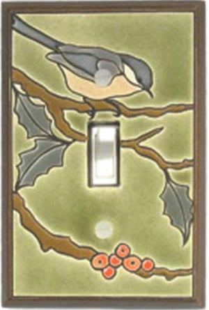 Chickadee Switch Plate