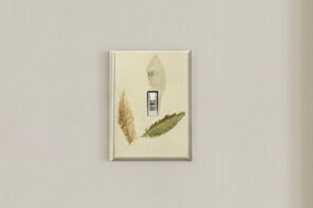 Leaf Collage Switch Plate