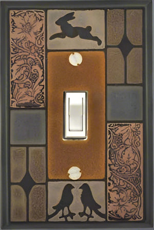 Mission Tile Switch Plate