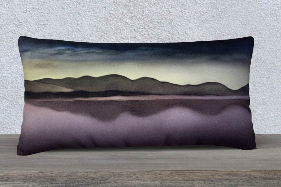 Ashokan Reservoir Pillow by Jamie Barthel