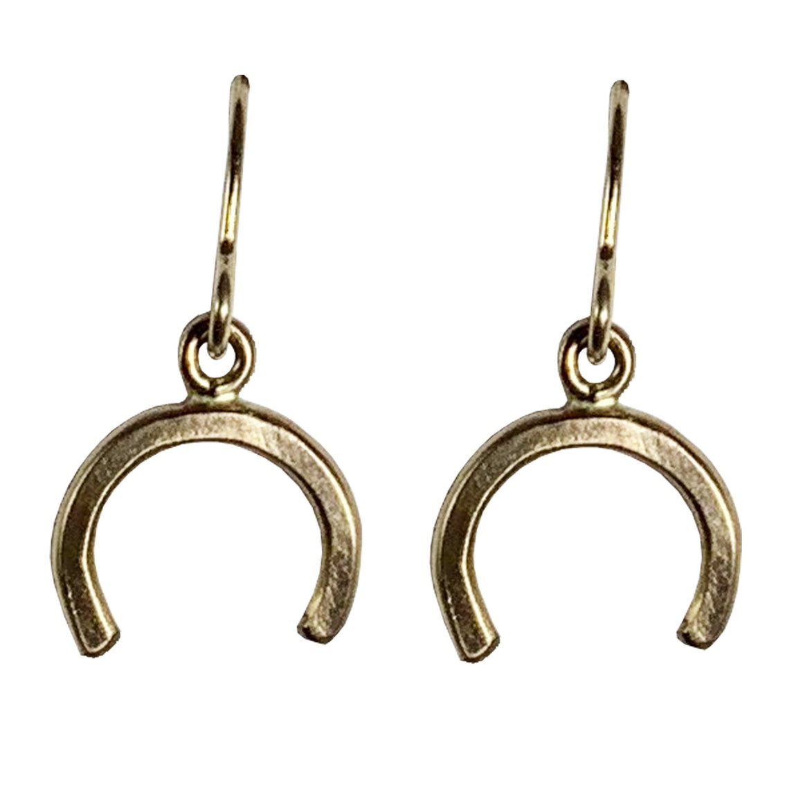 14kt Goldfill Crescent Earrings