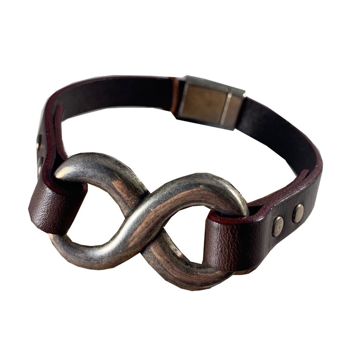 Bracelet Infinity Leather