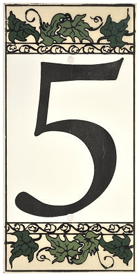 Ivy House Numbers