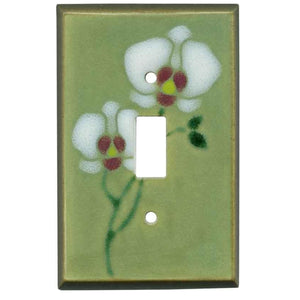 Orchid Switch Plate