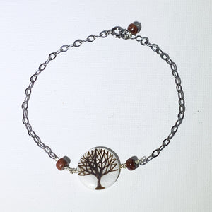 Painted Tree Bracelet/Anklet