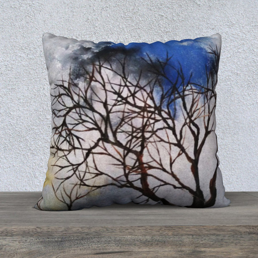 Trees & Clouds Pillow