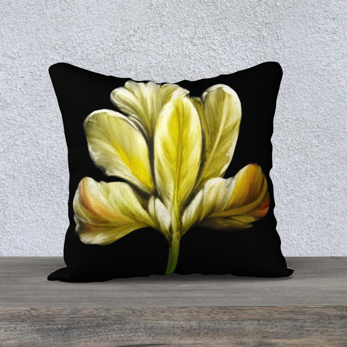 White Tulip Pillow