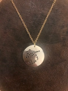 Handcrafted Sagittarius Constellation Necklace
